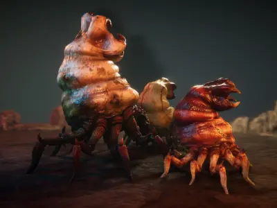 Insect beast 3 3D model