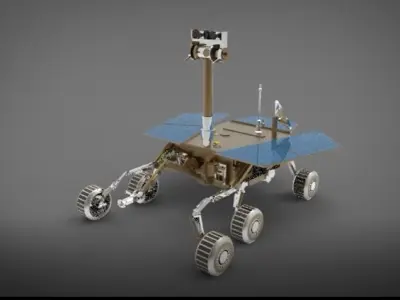 Mars Rovers 3D print model