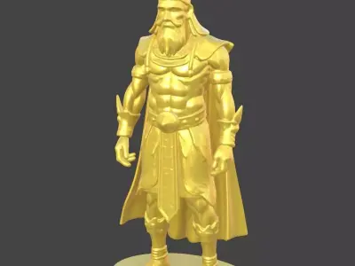 Warrior God 3D print model