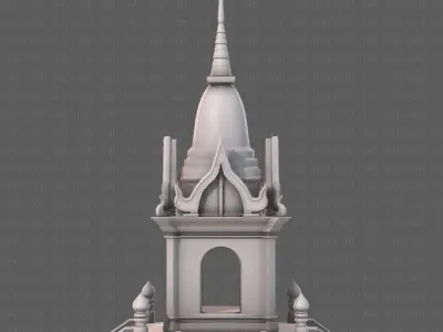 Pagoda V13 3D model