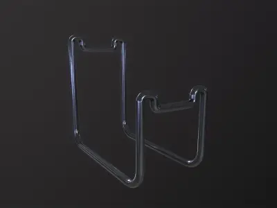 Gun Stand 3D Model Low-poly 3D model