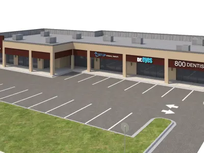 Retail-172 Retail Store 3D model