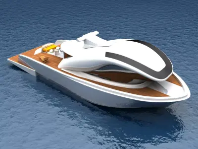 CONCEPT YACHT 3D model