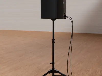 Public Address Speaker 3D model