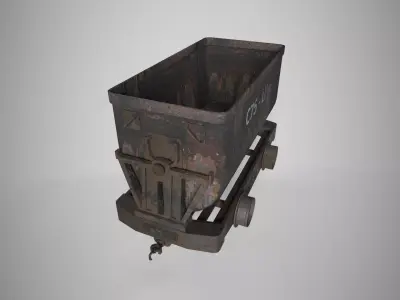Mine Lore Low-poly 3D model