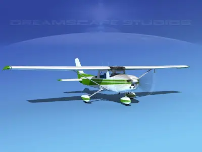 Cessna C152 Aerobat V08 3D model