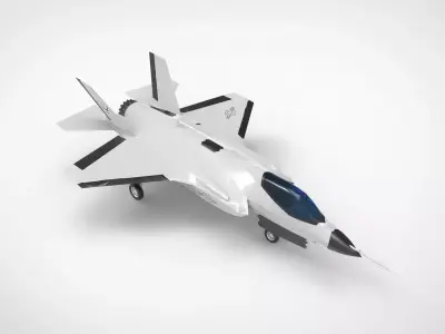 F-35 Lightning II Stealth fighter 3D model by Hafcoy