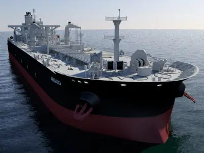 Peak Oil - Oil Tanker - AbQaiq 3D model