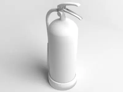 Fire Extinguisher 3 3D model