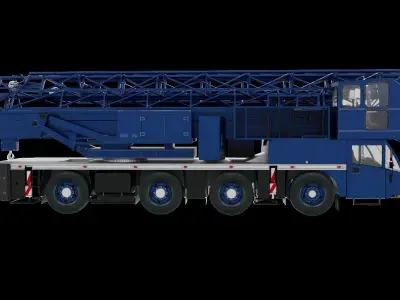 Mobile Crane Spierings  AT4 3D model
