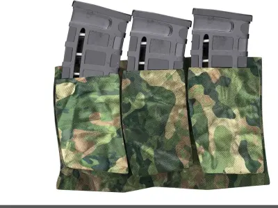 magazine pouch 3d model 3D model