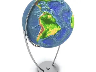 Globe 3D model