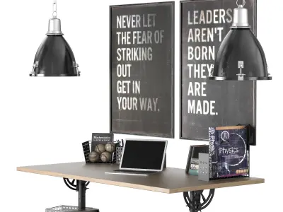 Draftsmans Desk 3D model