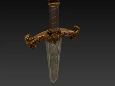 Ancient Sword 3D model