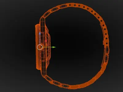 3d Watch Model 3D model
