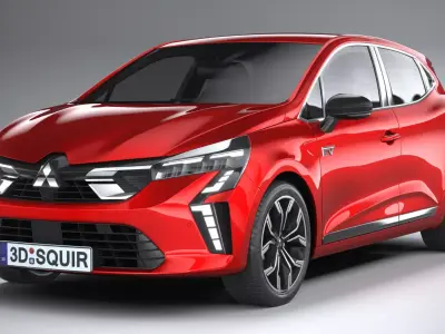 Mitsubishi Colt 2024 3D model