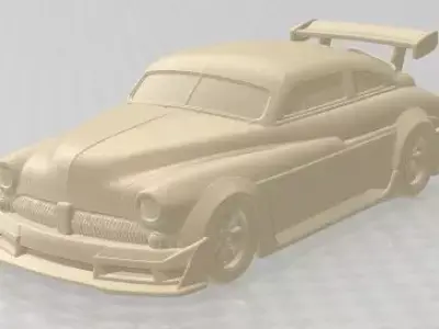 Mercury Eight 1949 Tuning Printable Car 3D print model