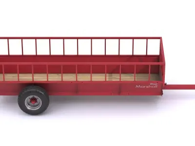 Agricultural Feed Trailers FT-15 3D model