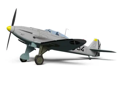 Heinkel He112 B-0 3D model