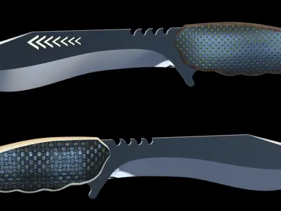 Knife hunting 3D print model