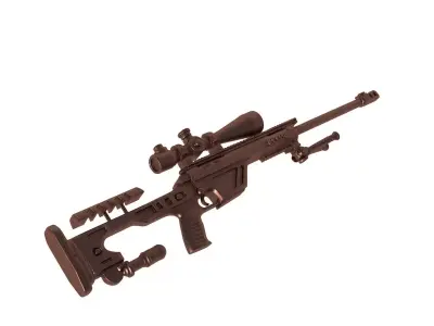 cz tsr  -  rifle  -  weapon 3D print model