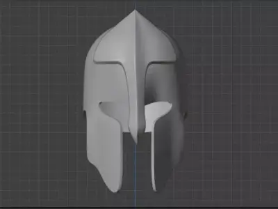 Spartan Helmet 3D model get