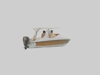 Boating Trip model 3D model