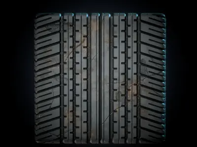 Tire 3 Pattern - Maps - SBsar - VOL 01 Texture