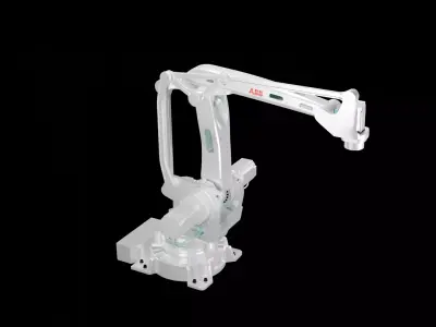 ABB IRB 460 Industrial High Speed Robotic Arm  3D model