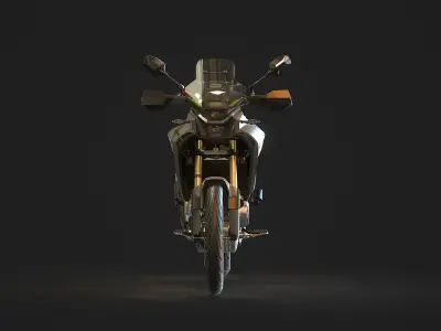 Base model  CF Moto 450 2024 3D model