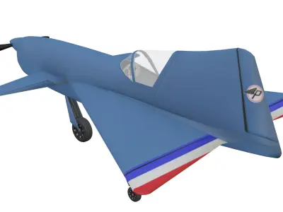Payen PA-100 Low-poly 3D model