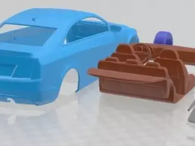 Cadillac ATS Coupe 2015 Printable Car 3D print model
