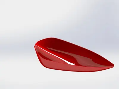 Speedboat for testing Free 3D model
