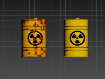 Radioactive Waste 3D model