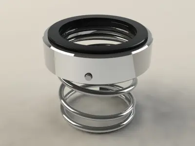 Mechanical seal Free 3D model