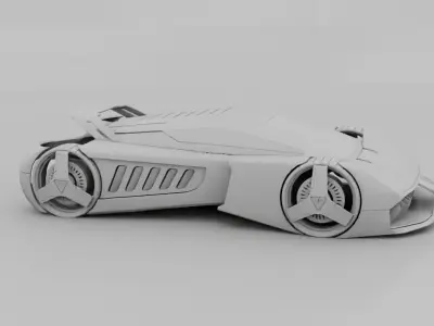 sci-fi vehicle Free 3D model by harshavardhan5122009