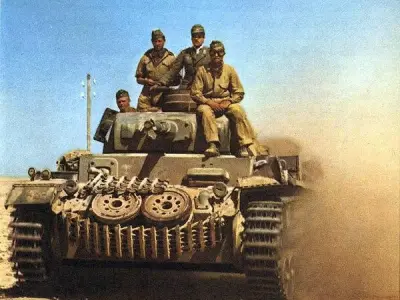 German Panzerkampfwagen III african campaign Free 3D model