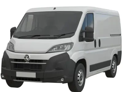 2024 Vauxhall Movano  L1H1 Detailed interior 3D model