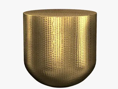 CALLIE LOW SIDE TABLE 3D model