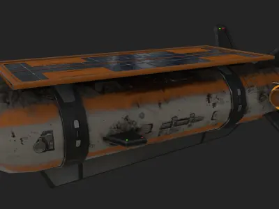 Air Ships - Blimps 3 Styles Included Low-poly 3D model