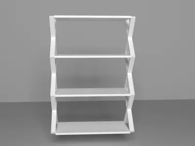 furniture cupboard Low-poly 3D model