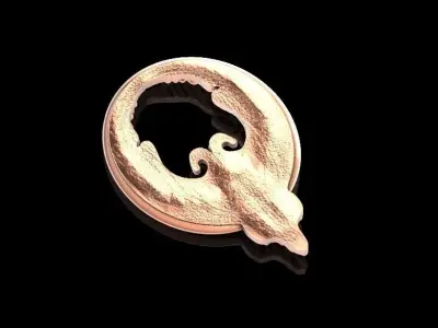 Antique suspension 3D print model