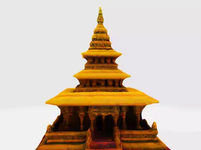 Elegant 3D Temple Model - Perfect for Architecture Projects 3D print model