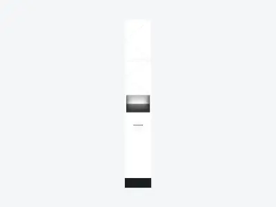 Locker - Laminate - Integral - Sanitiser Station Low-poly 3D model