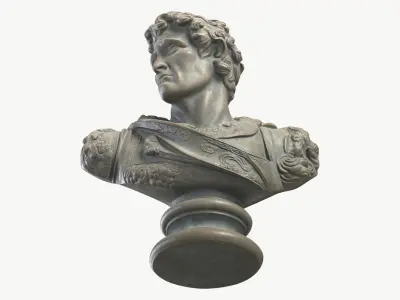 Classical Bust 001 3D model