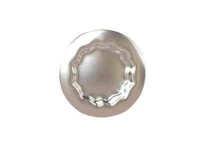 Screw v12 002 Low-poly 3D model