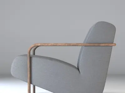 LULLABY Porro Chair Free low-poly 3D model