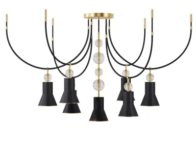 Chandelier ARCH 7U SKU 12894 Free 3D model