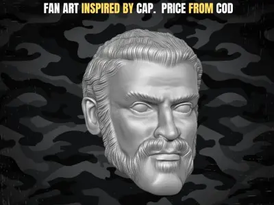 Price Collection Fan Art Heads 3D print model