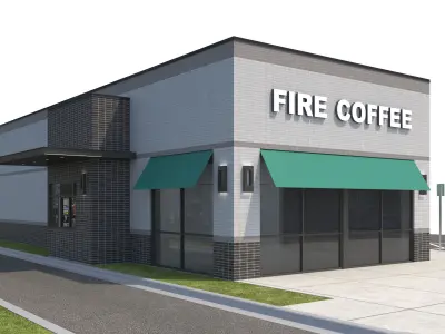 Retail-153 Retail Store 3D model